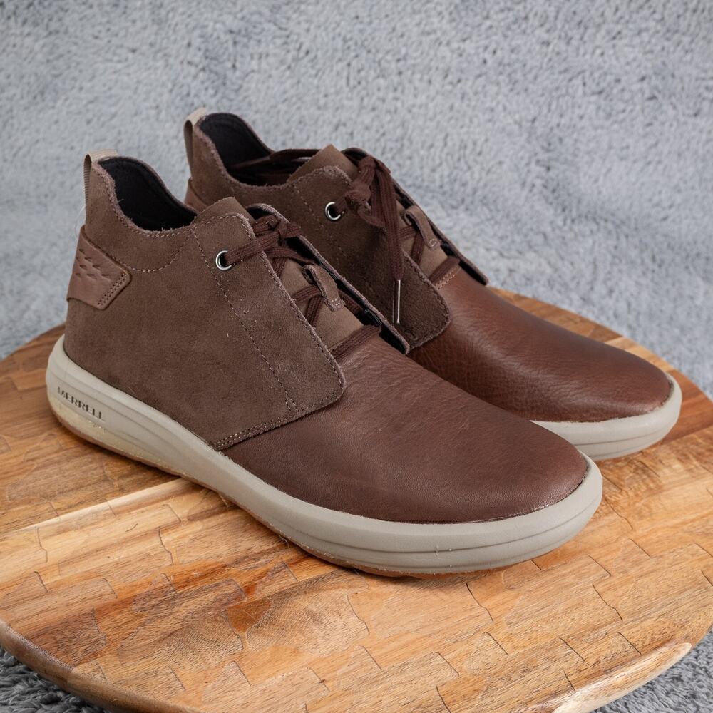NIB - MERRELL Gridway‎ Mid Leather Men Boots Size 5